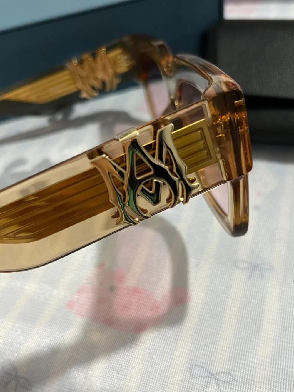 AMIRI Jumbo MA Square Sunglasses